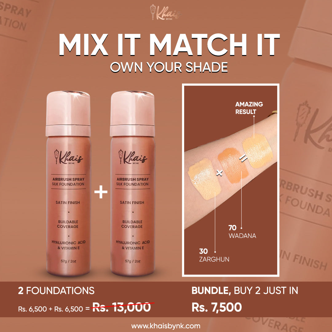 Mix it Match it 30-Zarghun + 70-Wadana Shade